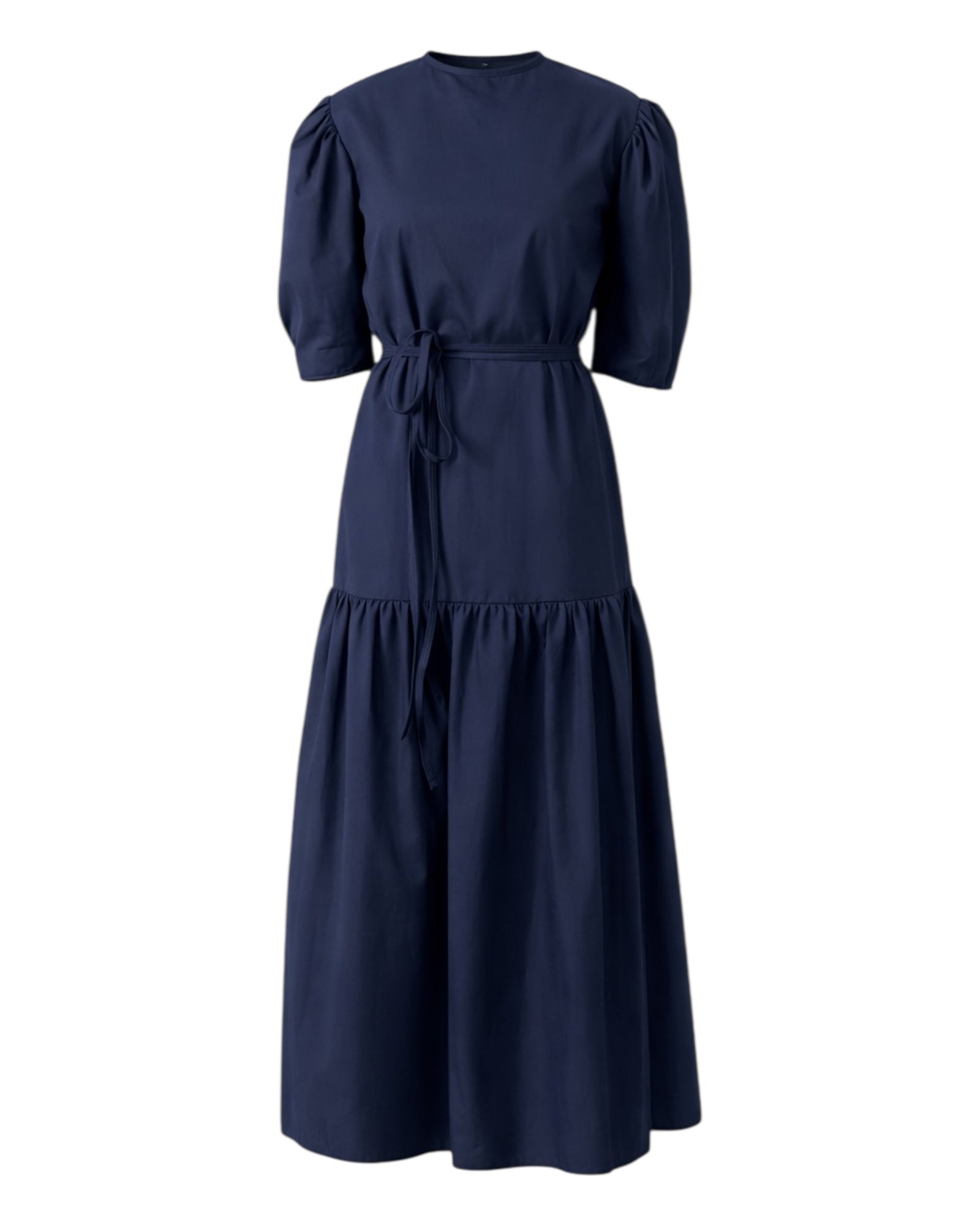 sachin and babi light blue dress STAUD Skyla Drop-Waist Mini Dress