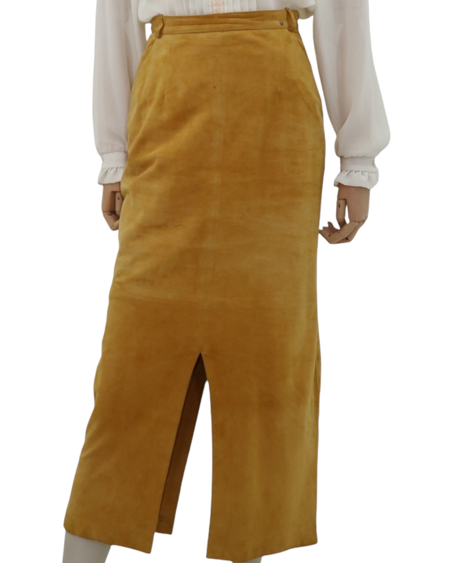 Vintage Leather Skirt