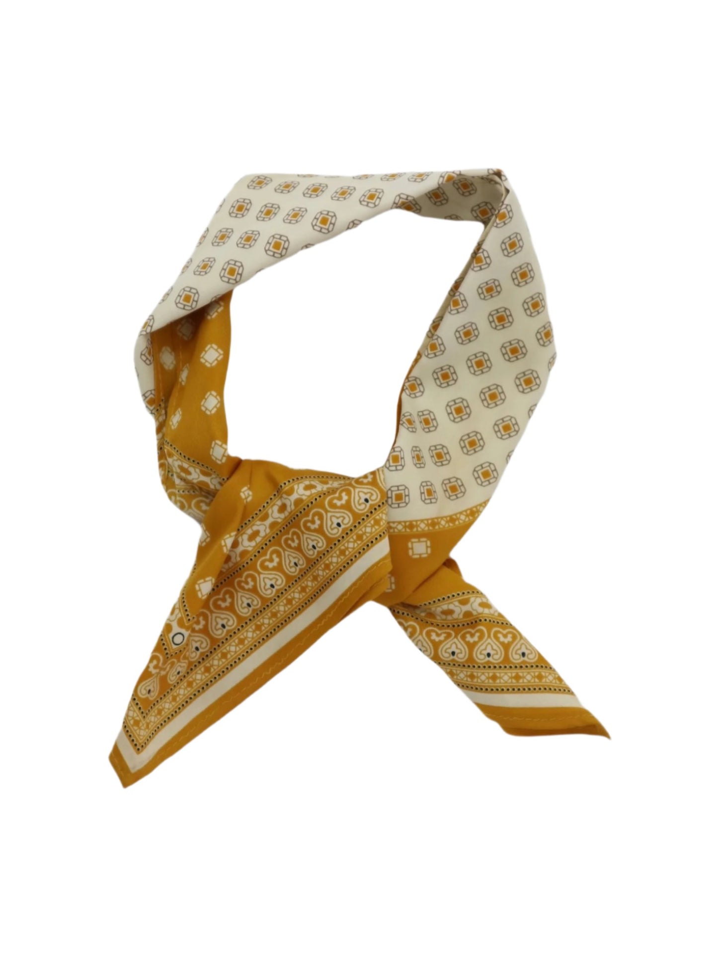 Vintage Oriental Print Bandana