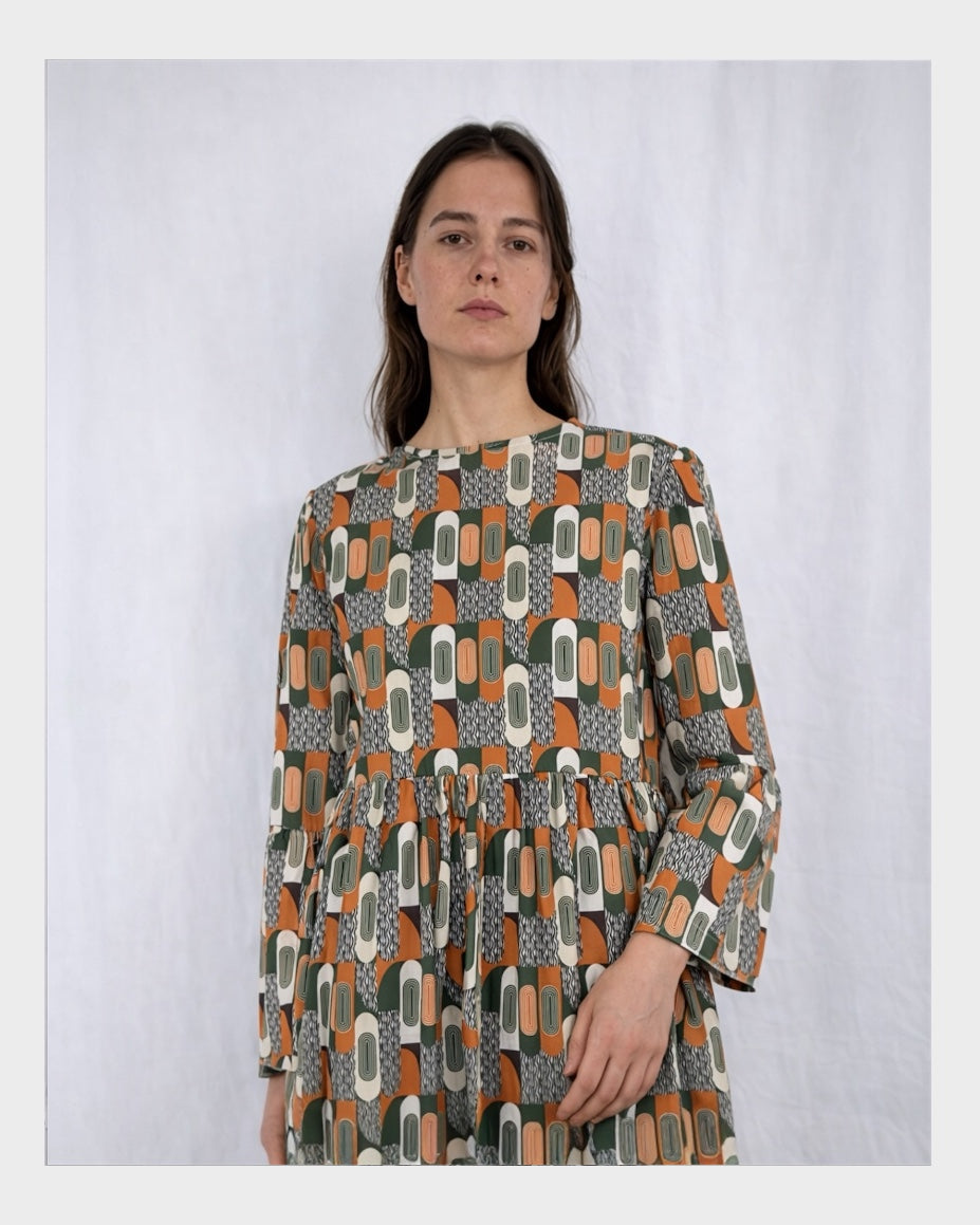 How to Style a Printed Maxi Dress Without Looking Overdressed
