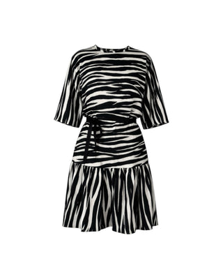 Mystic Moods Zebra Midi Dress
