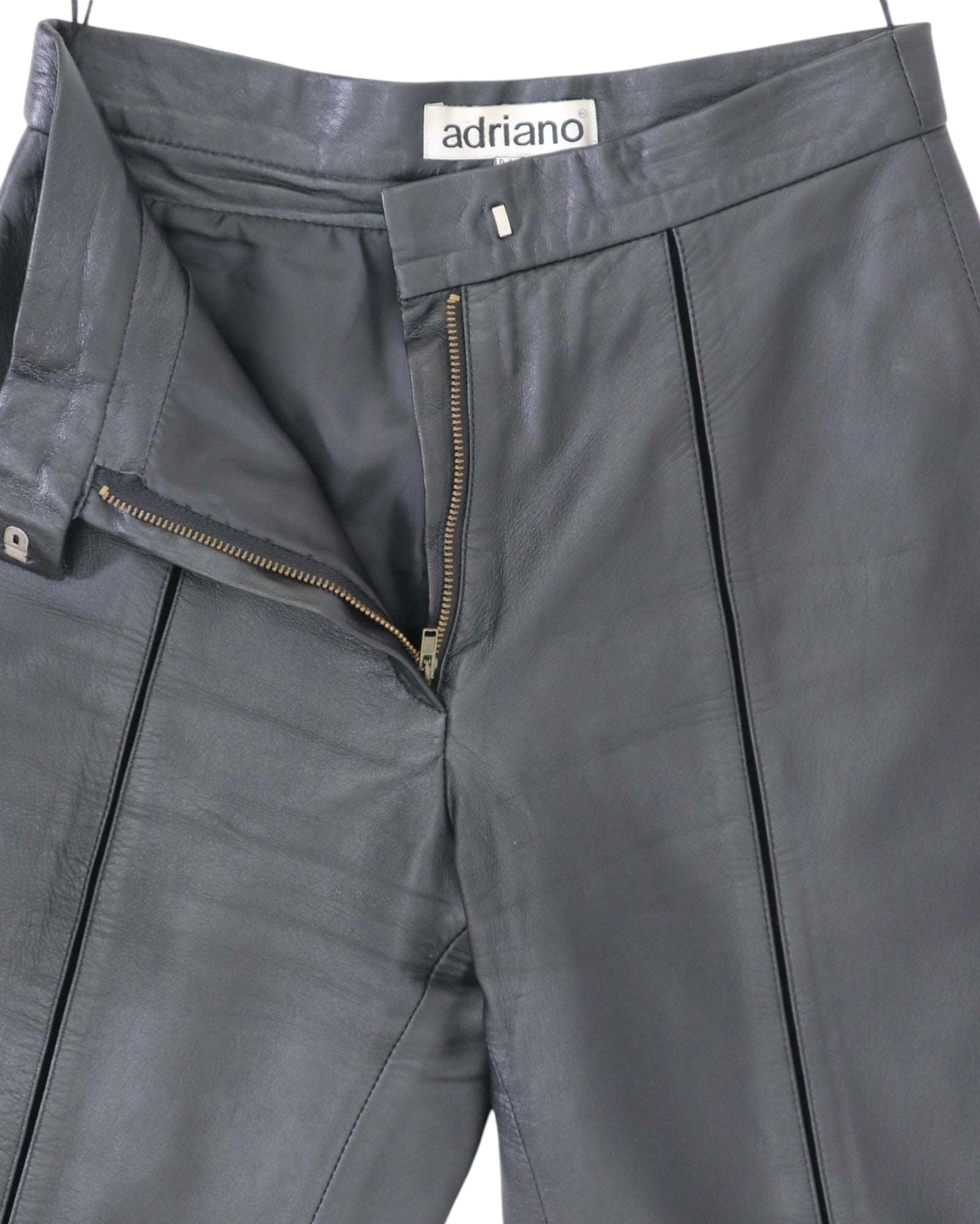 Vintage Adriano Leather Trousers