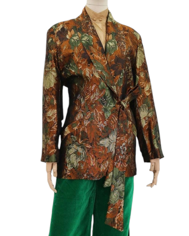 80’s Wallis Exclusive Evening Jacket with Tie Front