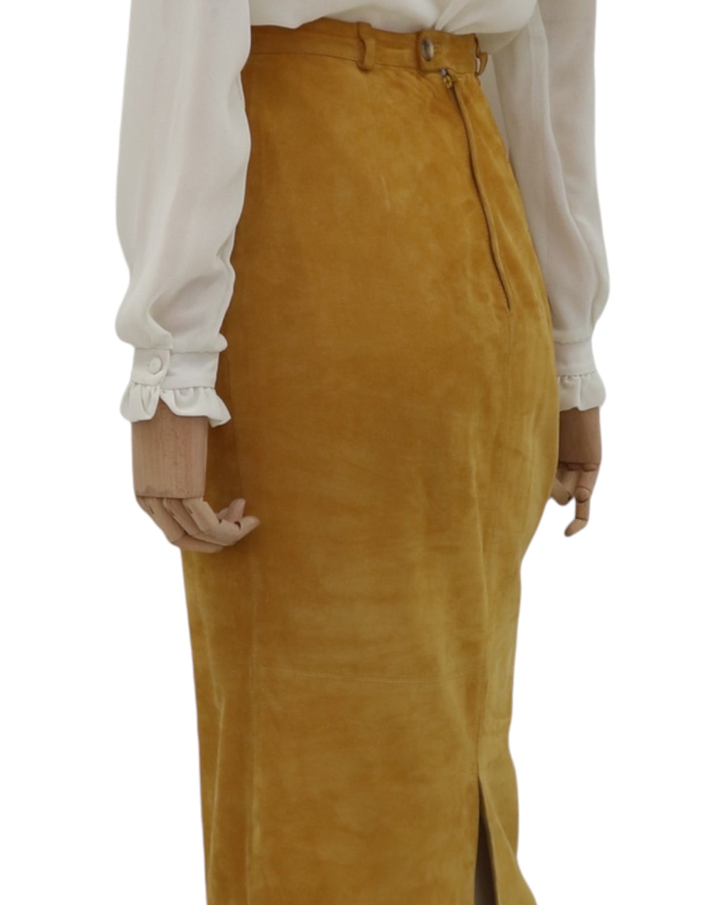 Vintage Leather Skirt