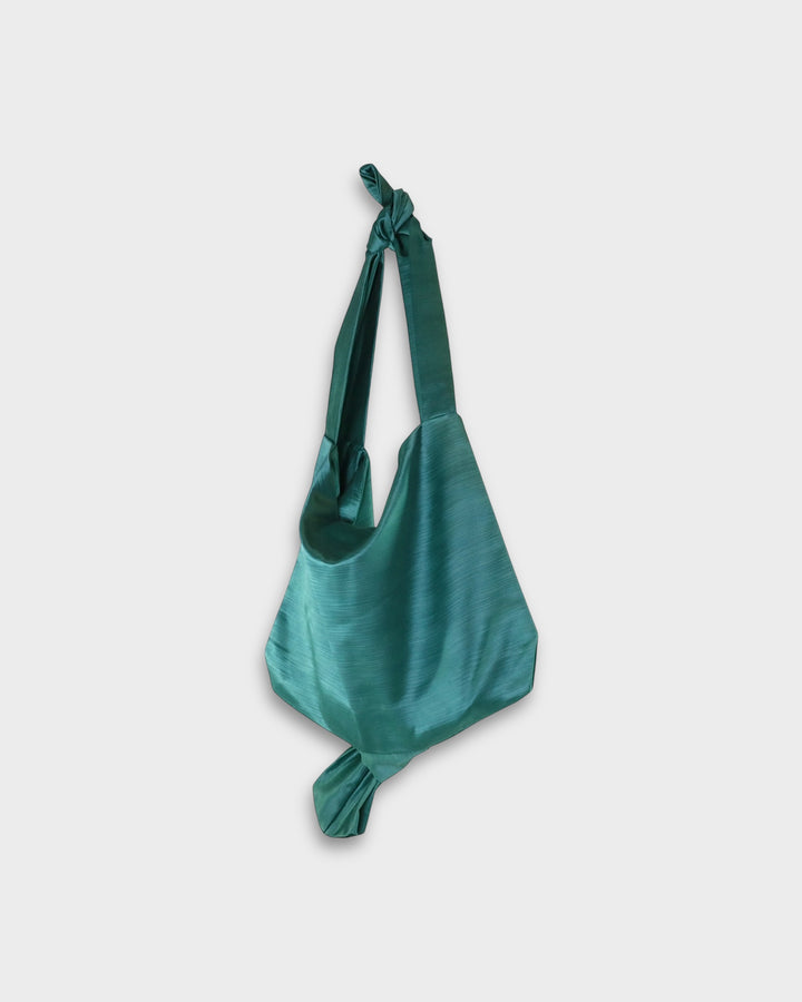 Emma Mini Hobo Bow Green