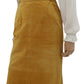 Vintage Leather Skirt