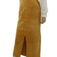 Vintage Leather Skirt