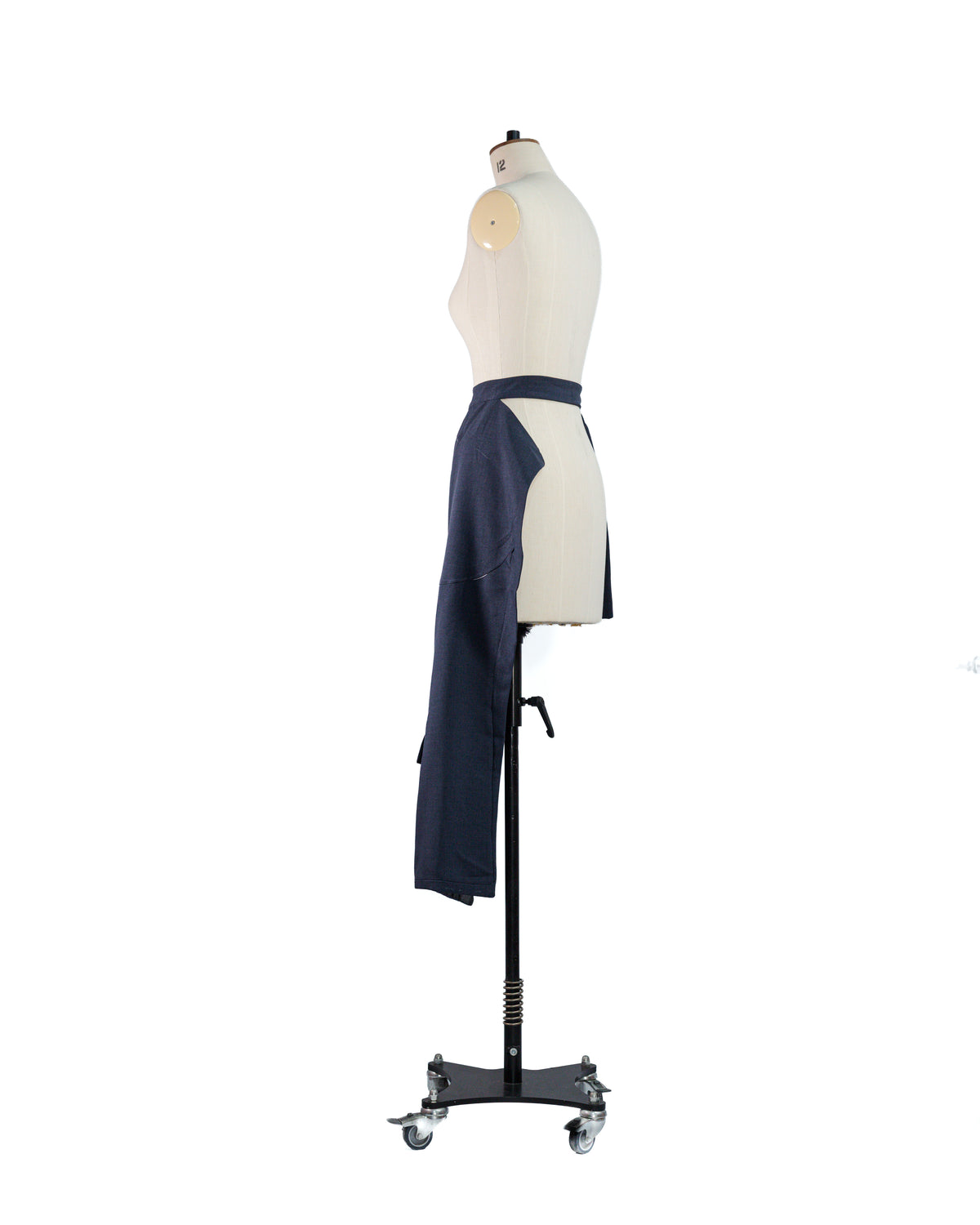 Deconstructed Wool Suit Jacket & Half Skirt
