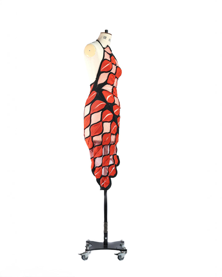 Kiss Open-Back Wrap Dress