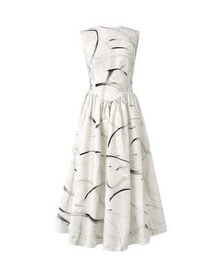 Mystic Moods Hand Painted Maxi Dress