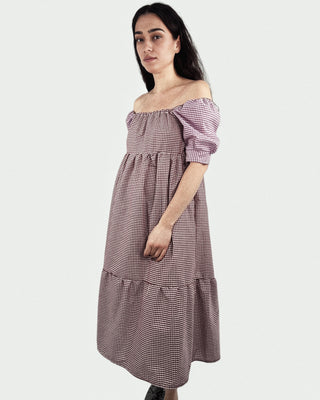 Off Shoulder Midi Dress