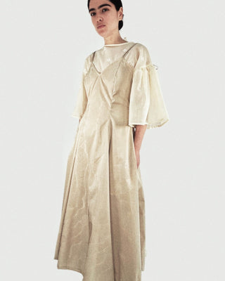 Mystic Moods Silk Moire Maxi Dress