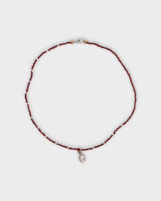 Mystic Moods Coral & Pearl Choker