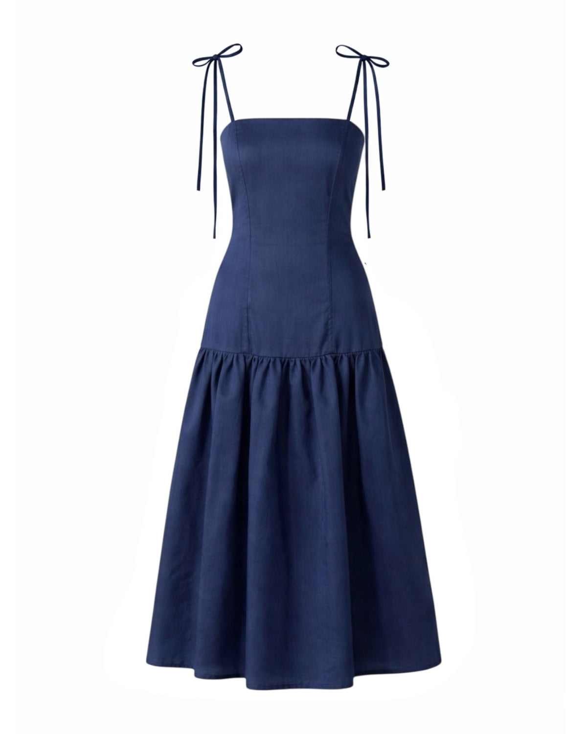 Drop Waist Lightweight Maxi Dress Made to Order