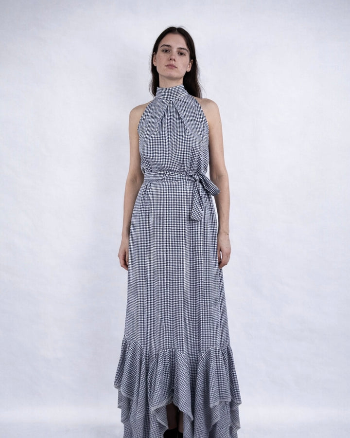 Halter Neck Maxi Dress
