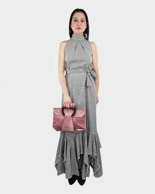 Mystic Moods Halter Neck Maxi Dress