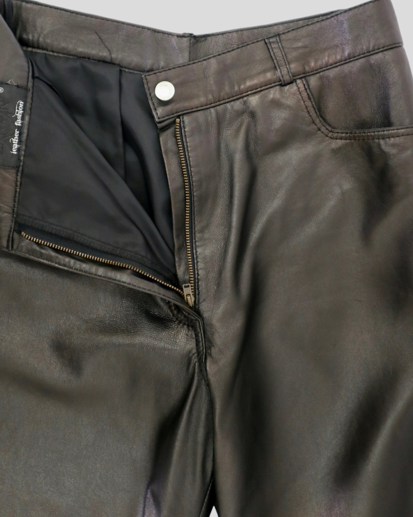 Lanvin Vintage Leather Trousers