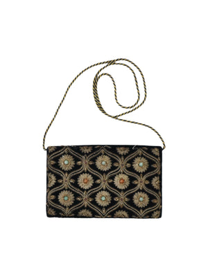 Vintage Zardozi Evening Clutch Bag